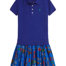 Платье с принтом