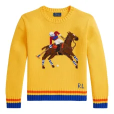 Свитер Polo Player вязки интарсия