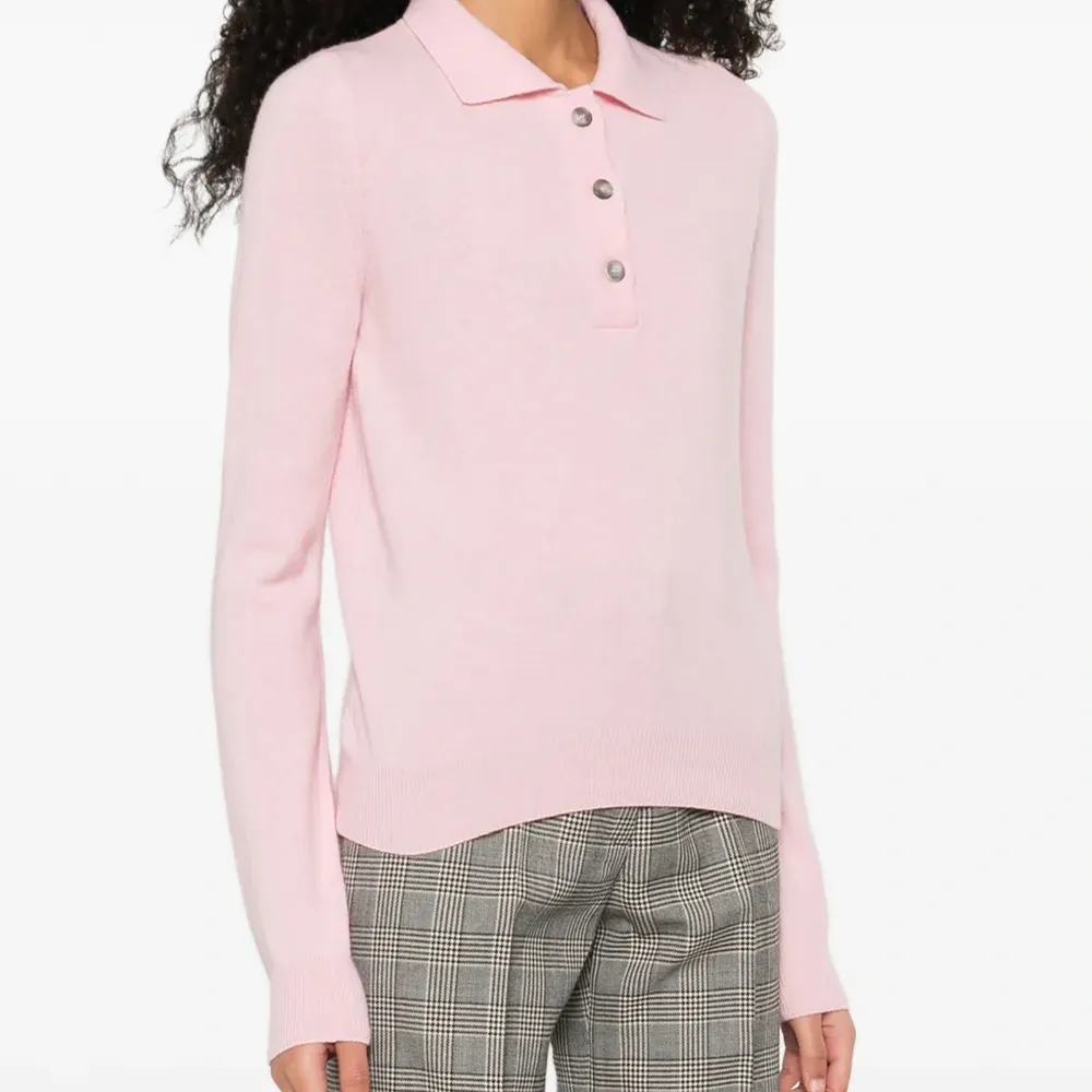 Поло на пуговицах