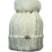 Шапка бини с помпоном