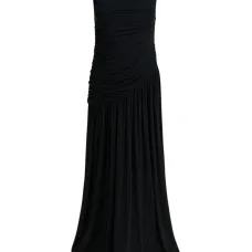 Платье макси со сборками Платье макси со сборками