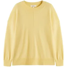 Свитер с круглым вырезом