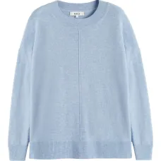 Свитер с круглым вырезом