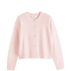 Кардиган с круглым вырезом