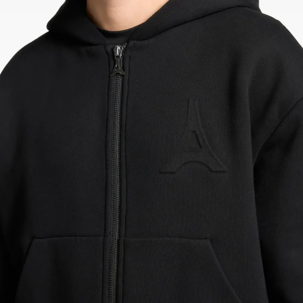 Худи Kevin на молнии с тисненым логотипом Худи Kevin на молнии с тисненым логотипом