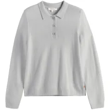 Свитер с длинными рукавами и рукавами поло