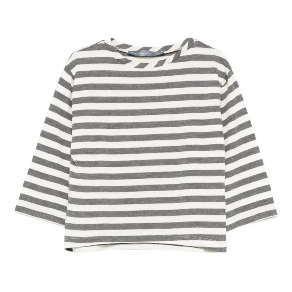 Топ в полоску