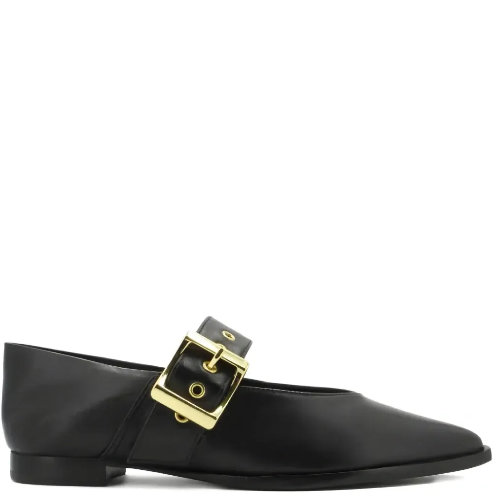 Балетки с пряжками