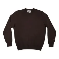 Свитер с круглым вырезом