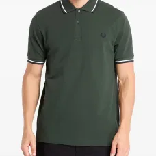 Рубашка поло с двойным воротником