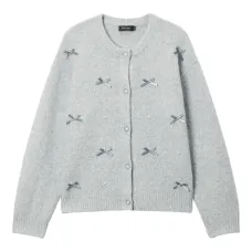 Кардиган с бантами