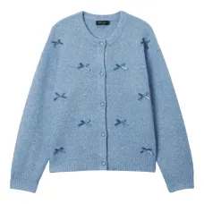 Кардиган с бантами