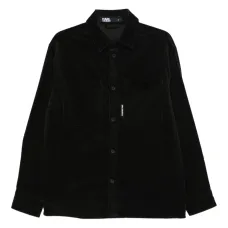 Вельветовая рубашка с нагрудными карманами