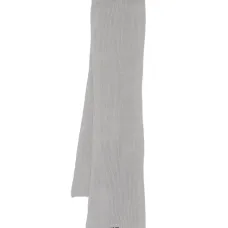 Шарф с вышитым логотипом