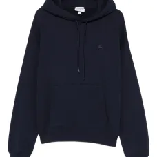 Худи с кулиской и нашивкой-логотипом