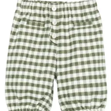 Шорты в клетку гингем