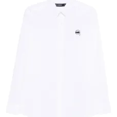 Рубашка на пуговицах с логотипом