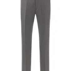 Фланелевые брюки строгого кроя Фланелевые брюки строгого кроя