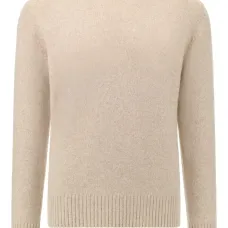 Пуловер с круглым вырезом