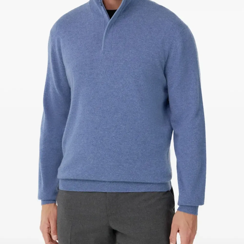 Джемпер с воротником на молнии