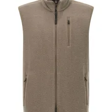 Фактурный жилет на молнии