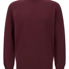 Пуловер с круглым вырезом