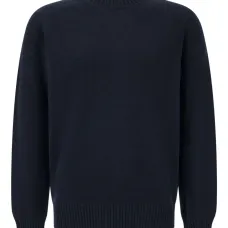 Пуловер с круглым вырезом