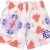 Шорты с тай-дай окрашиванием EE