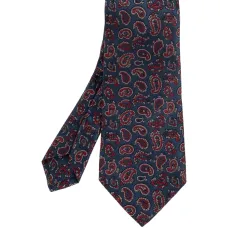 Галстук с узором пейсли