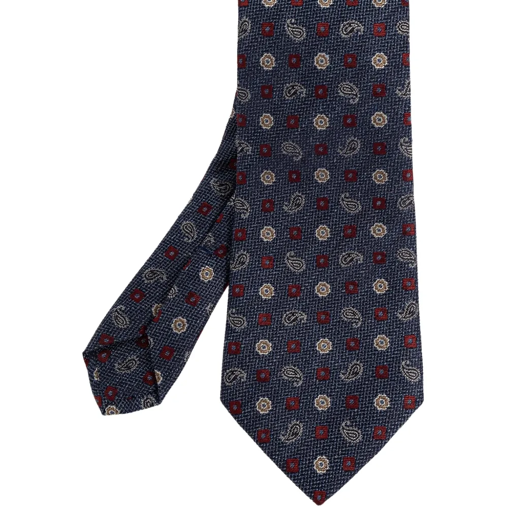 Галстук с узором пейсли