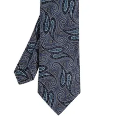 Галстук с узором пейсли