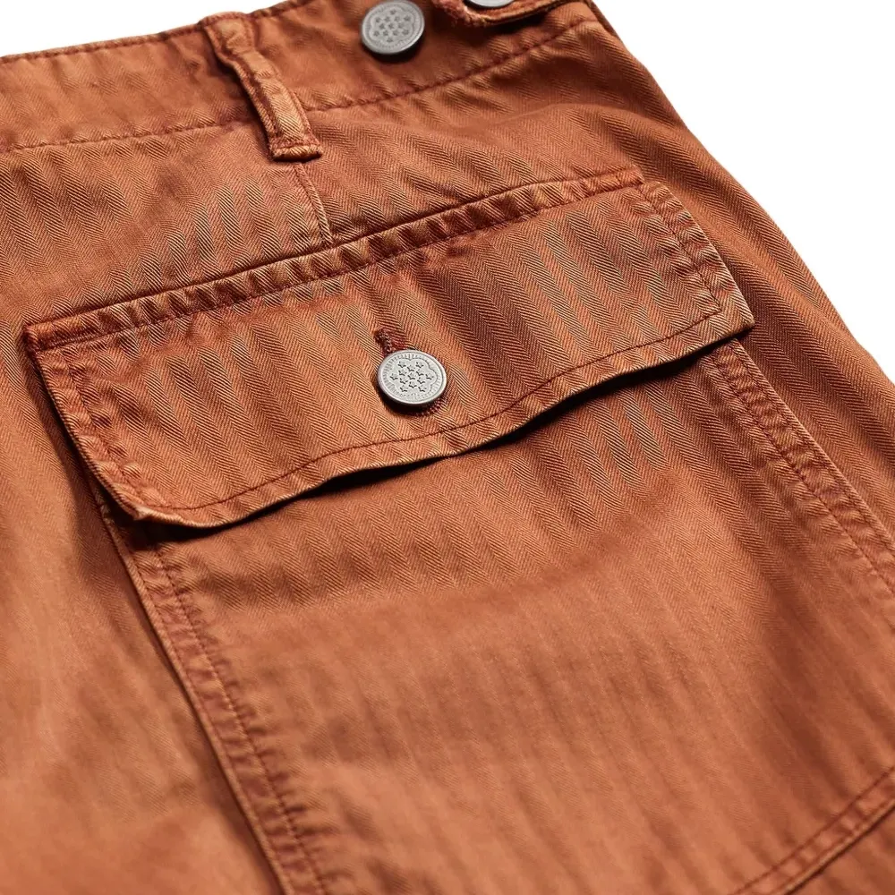 Брюки с застежкой на пуговицах