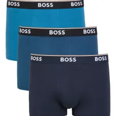 Трусы с логотипом на поясе (набор из трёх)