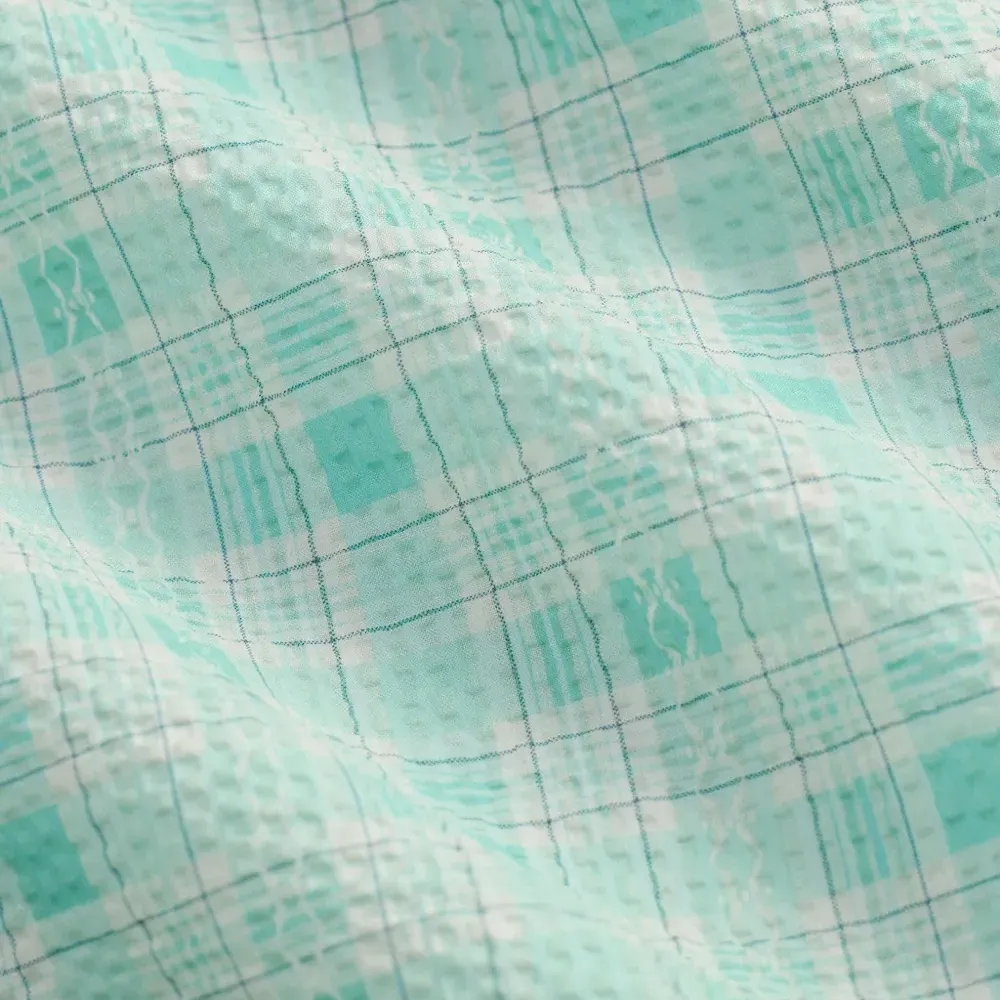 Клетчатая рубашка на пуговицах