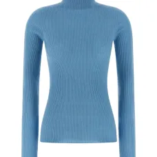 Водолазка в рубчик