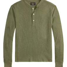 Трикотажная футболка хенли