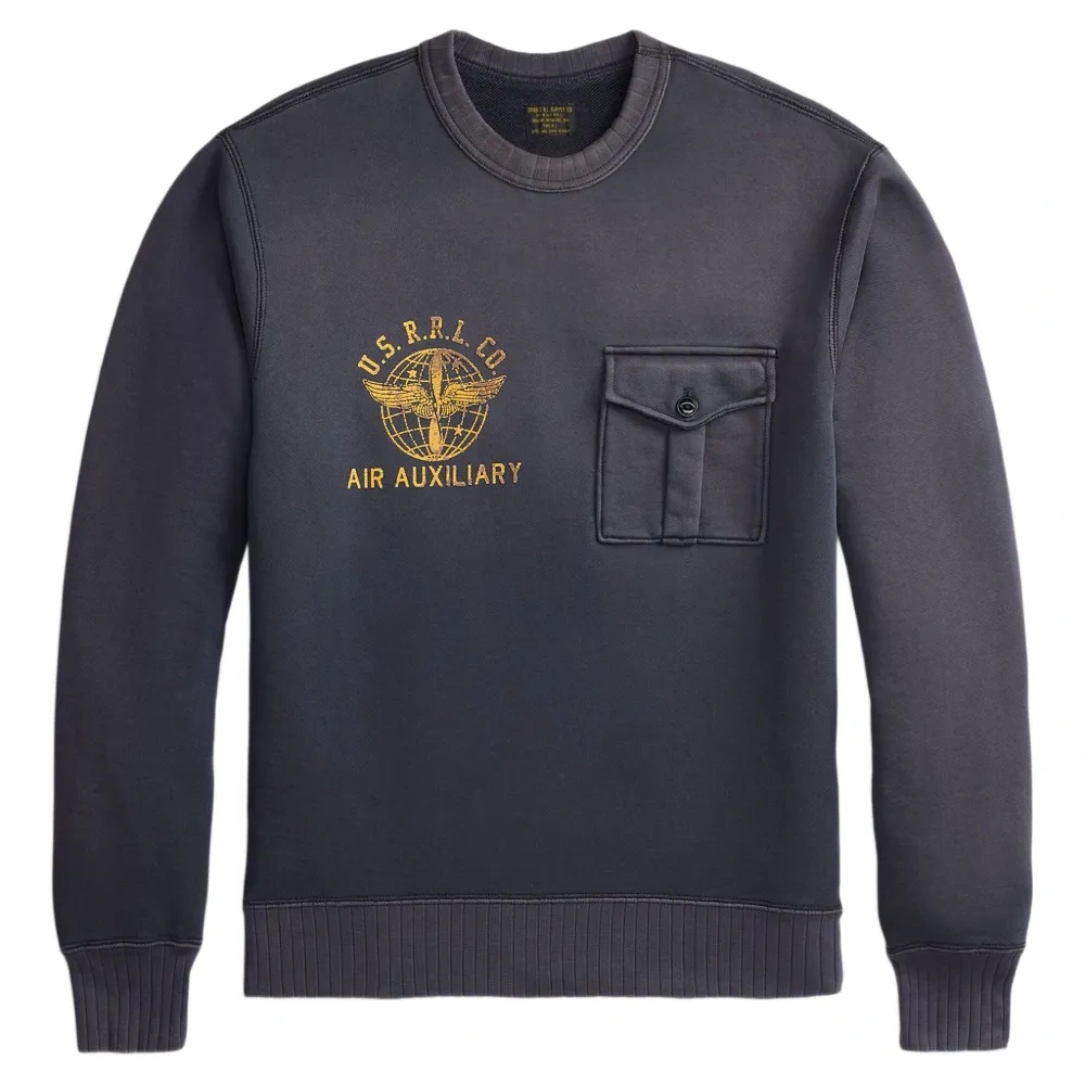 Толстовка с графичным принтом и нагрудным карманом