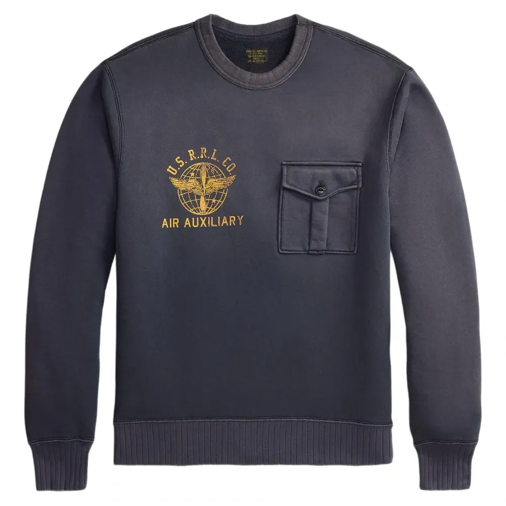 Толстовка с графичным принтом и нагрудным карманом