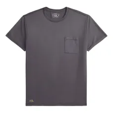 Футболка с нагрудным карманом и вышивкой