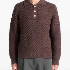 Фактурная рубашка поло