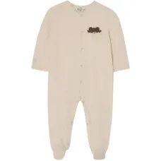 Пижама с мишкой на пуговицах