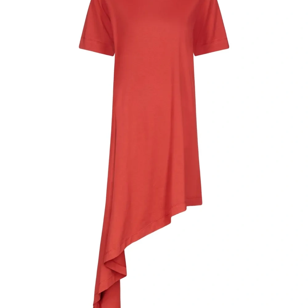 Плиссированное платье Igari асимметричного кроя