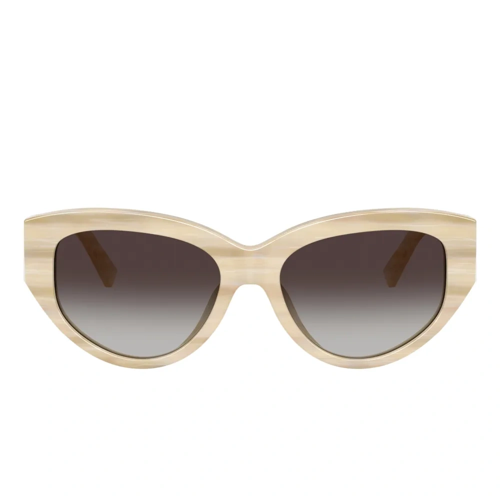 Солнцезащитные очки в форме «кошачий глаз» с логотипом