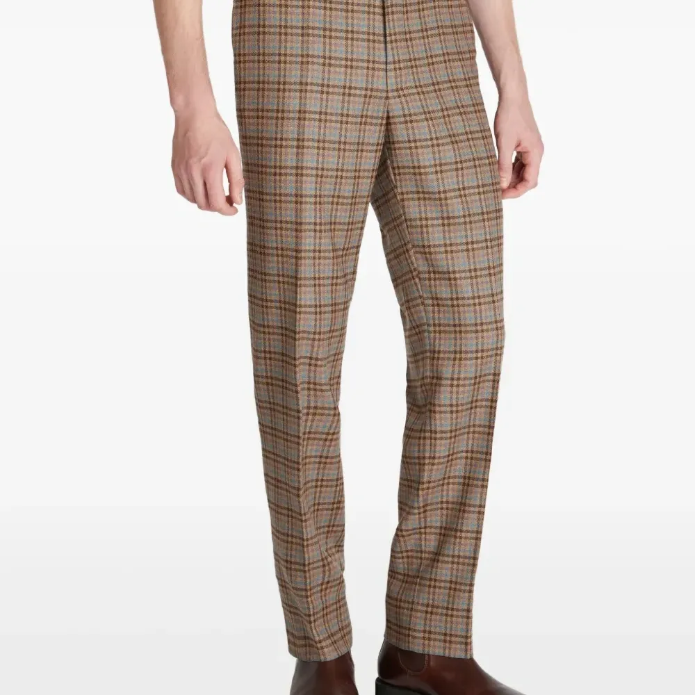 Брюки в клетку