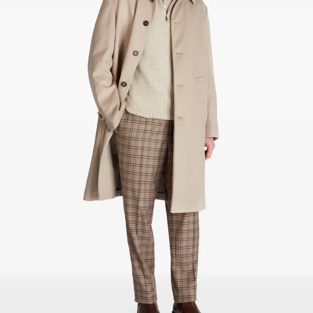 Брюки в клетку