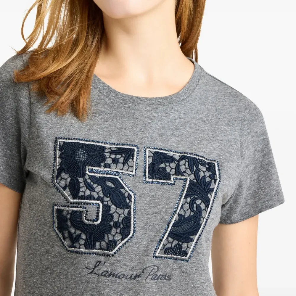 Кружевная футболка