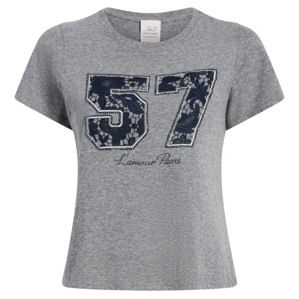 Кружевная футболка