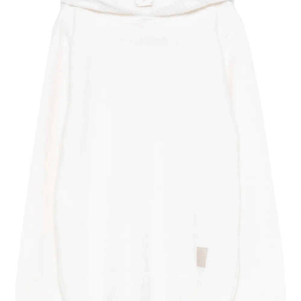 Худи с нашивкой-логотипом