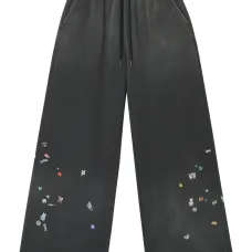 Декорированные брюки палаццо