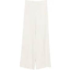 Брюки палаццо в полоску